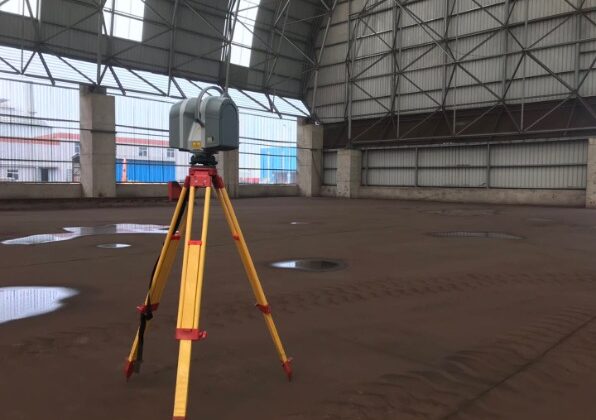 Trimble TX8 唐山钢结构检测项目